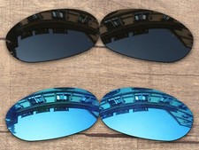 Vonxyz Polarized Lens for-Costa Del Mar Harpoon Retro Black Blue-Combo Pack