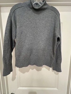 Ann Taylor Heather gray Rolled Neck Sweater Size X Small