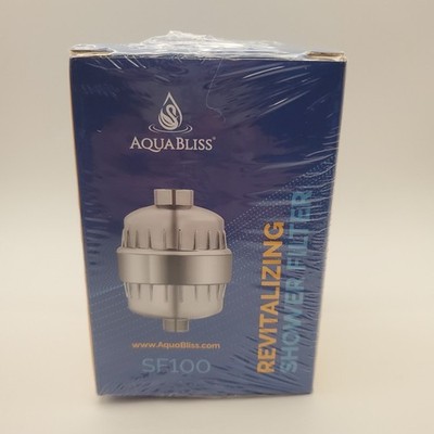 AquaBliss SF100 Revitalizing Shower Filter - Chrome - High Output Multi-Stage