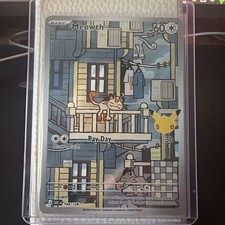 Meowth 144/128EN 60HP Pokémon TCG Pokémon Card 30th anniversary