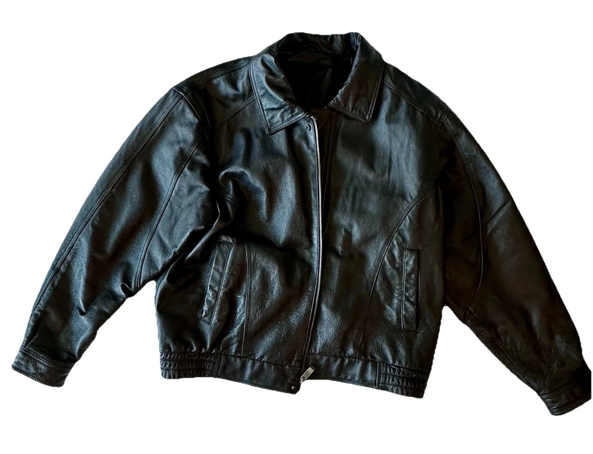 reed sportswear leather jacket products for sale | eBay