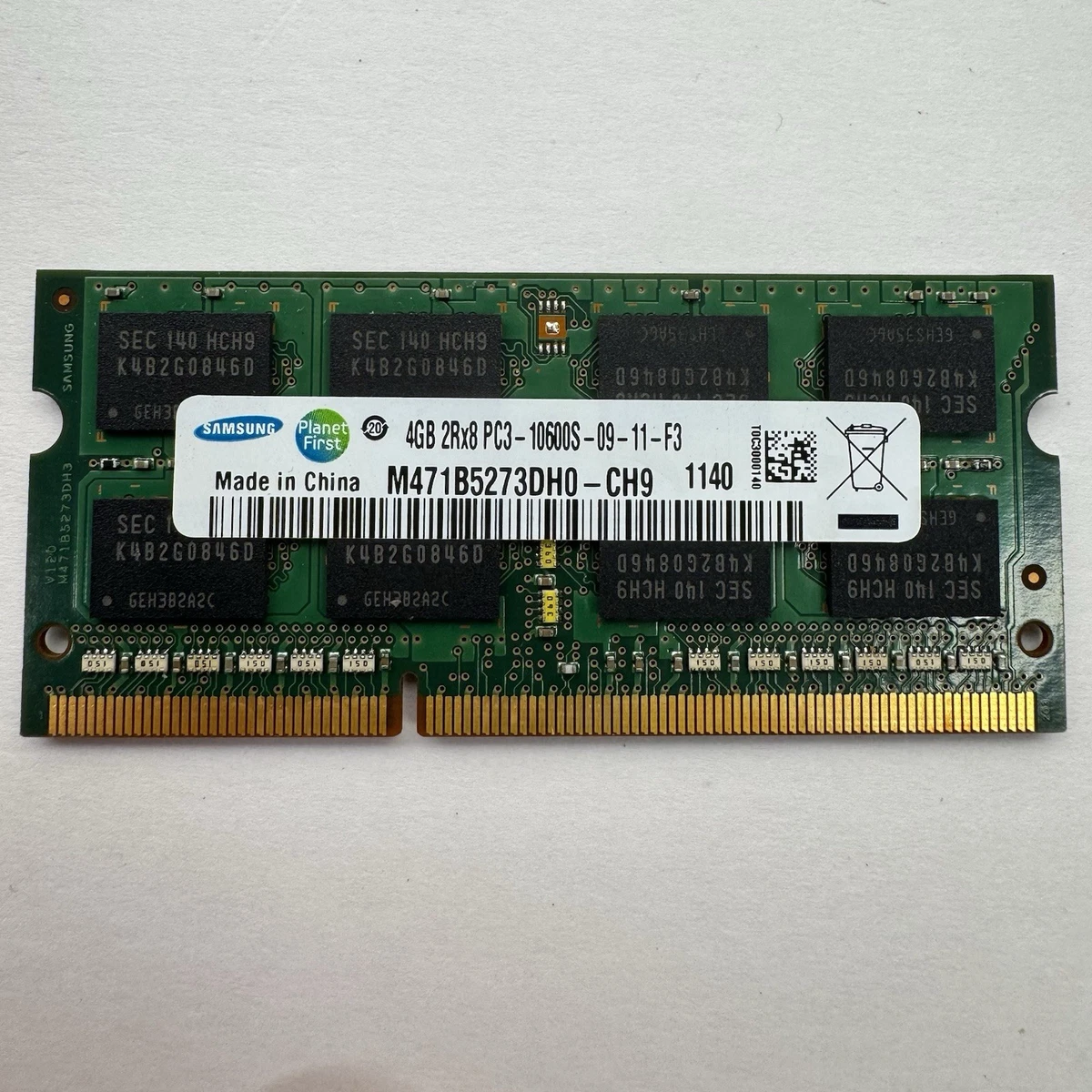 Preços baixos em Samsung PC3-10600 (DDR3-1333) velocidade de