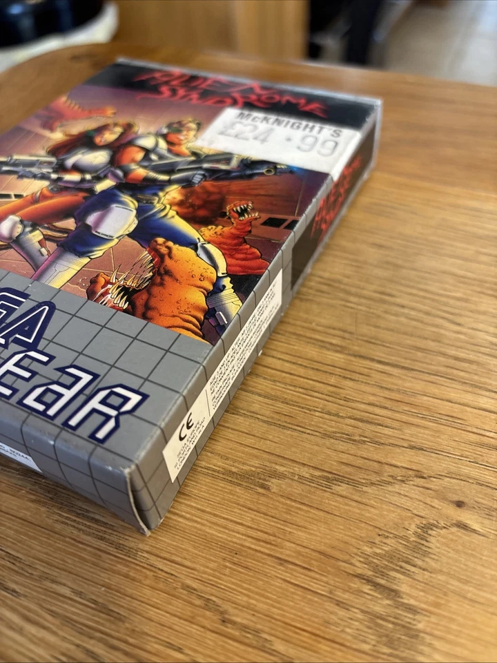 Vintage Sega Game Gear Gamegear  Alien Syndrome 1992 Unplayed Rare Action - Image 3 of 4