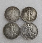 Bulk Lot of 4 1916-1921-S Walking Statue of Liberty
