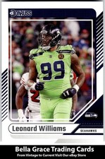 2024 Donruss #23 Leonard Williams Seattle Seahawks NFL Football