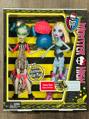 #ad Monster High Doll Roller Maze Abbey Bominable amp; Ghoulia Yelps 2 pack NIB $99.00