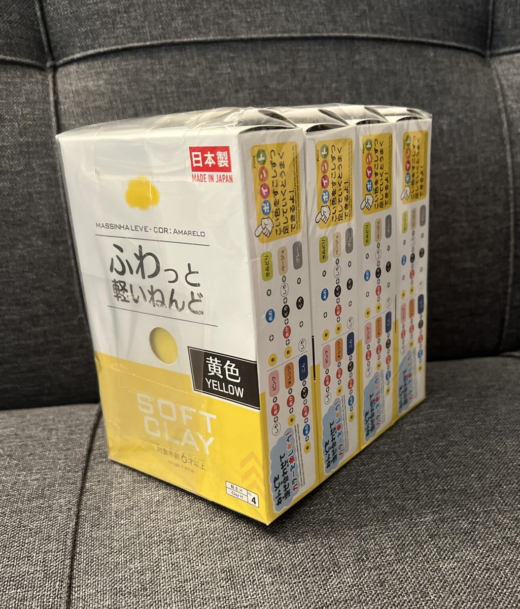 Lot De 10 Argiles Molles Daiso Japan – Couleur Noire, Fabrication Japonaise (Neuf)
