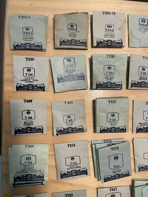 GS FLEXO T Series 300-599 Acrylic Watch Crystal CHOOSE SIZE Vintage NOS