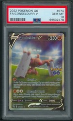 Conkeldurr V 074/078 Pokémon GO Alternate Full Art Ultra Rare