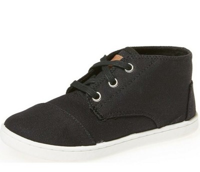 toms black high tops