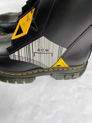 Black Dr. Martens ACW A-Cold-Wall Edition Bex Neoteric Boots US 8M