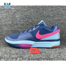 Nike Ja NY vs NY Court Blue Hyper Pink Men's Shoes FV1286-400