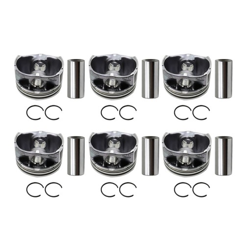 For Jaguar Land Rover 3.0L V6 6PCS Supercharged Piston Assembly Set Kit - Picture 10 of 11