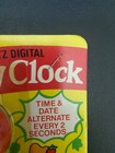 Vintage 1982 Nelsonic Stick-On Strawberry Clock | LCD Quartz Digital | MOC NEW — photo 2