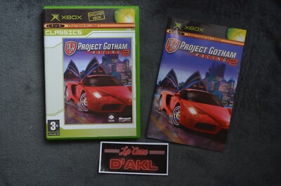PGR Project Gotham Racing 2 sans notice sur Xbox Classic 1st gen - FR TTBE