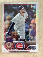 2023 TOPPS SERIES 2 Baseball #338 P.J. HIGGINS Foilboard /608