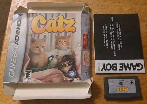 Catz (Nintendo Game Boy Advance, 2006)  Missing Manual & Damaged Box
