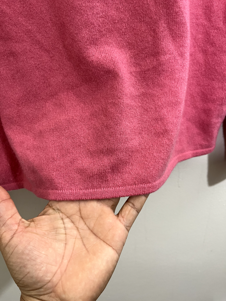 Charter Club Womens Collared Soft Knit 2Ply 100 Cashmere Sweater Top