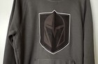 Vegas Golden Knights NHL hockey logo gray hoodie sweatshirt Antigua Unisex M — photo 3