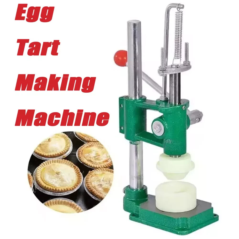 Manual Type Popular Egg Tart Making Machine Cast Iron Metal Egg Tart Skin Maker