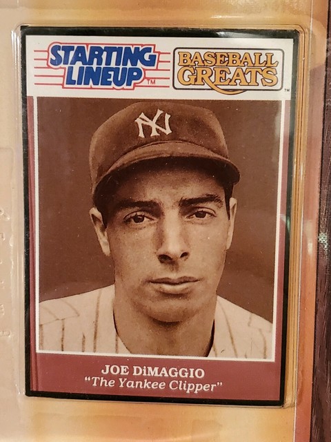 Starting Lineup Mickey Mantle + Joe DiMaggio NY Yankees Classic Doubles 1989 NEW | eBay