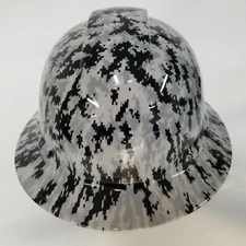 Pyramex Ridgeline Wide Brim Hard Hat Hydro Dipped in gray DIGITAL CAMO SALE