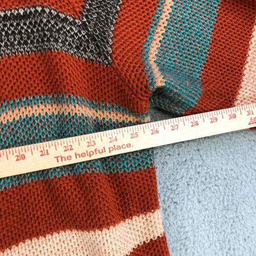 Telluride Clothing Co Sweater Womens Extra Large Striped Cardigan Hooded Ladies - Picture 4 of 10