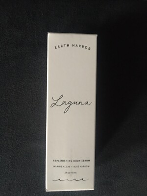 Earth Harbor LAGUNA Replenishing Body Serum 2oz/60 ml BNIB FULL SZ NATURAL VEGAN