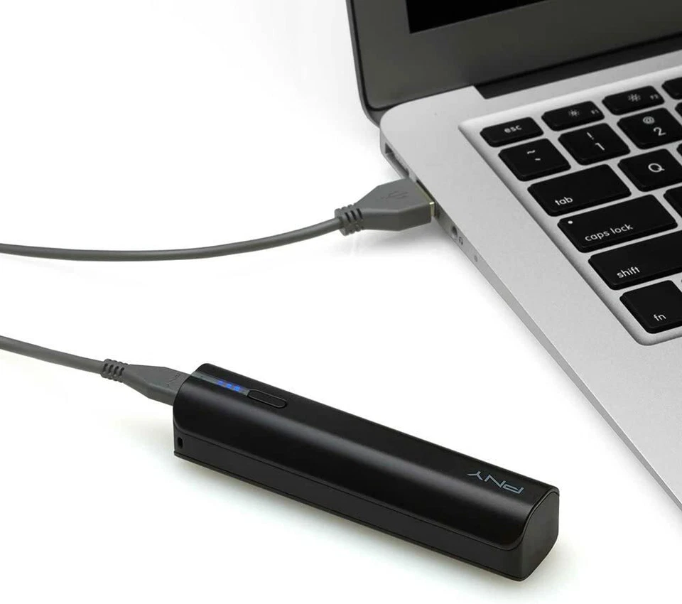 PNY PowerPack T2600 con cable Micro USB, negro, NUEVO EMBALAJE ORIGINAL Foto 4 de 4