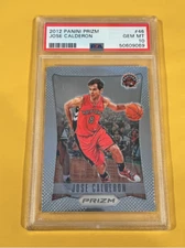 2012-13 Panini Prizm #46 Jose Calderon PSA 10 GEM MINT MD260