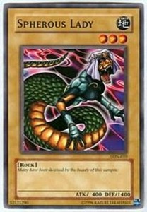 Spherous Lady - LON-059 - Common - Unlimited Edition x3 - Moderately Played