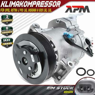 Klimakompressor 6CVC für Opel Astra J P10 1.6L Insignia A Sports G09 2008-2017