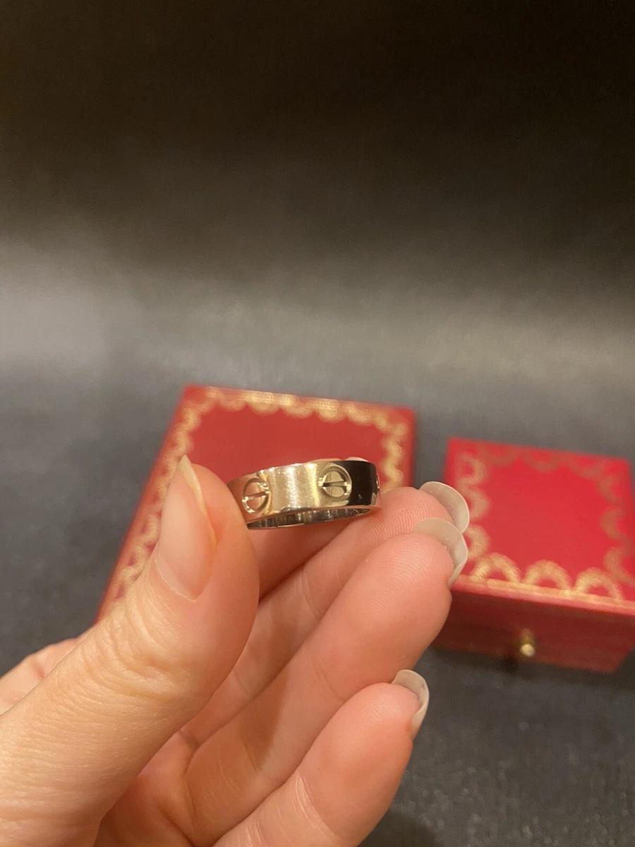 Cartier Trinity Rose, White & Gold 18k Rings – FabOn5th.com