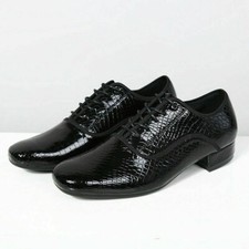 Herren Ballsaal Tanzschuhe Leder Latein Walze...