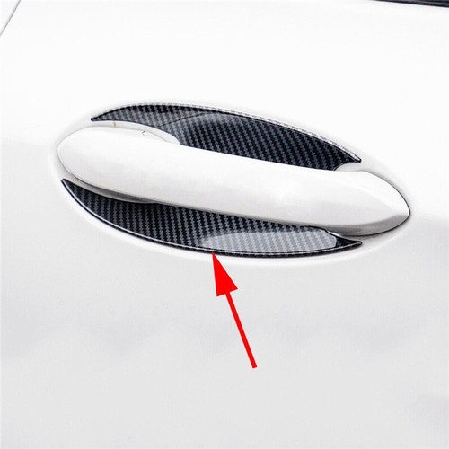 Para BMW X3 G01 2018-2024 Fibra de Carbono 4 Piezas Manija de Puerta Exterior Tazón Cubierta Borde - Imagen 2 de 8