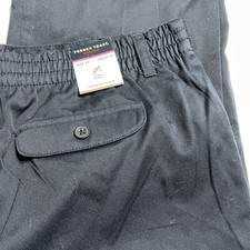 French Toast Boys Navy Elastic Waist Pants Size 20 waist 31x30 Navy NWT