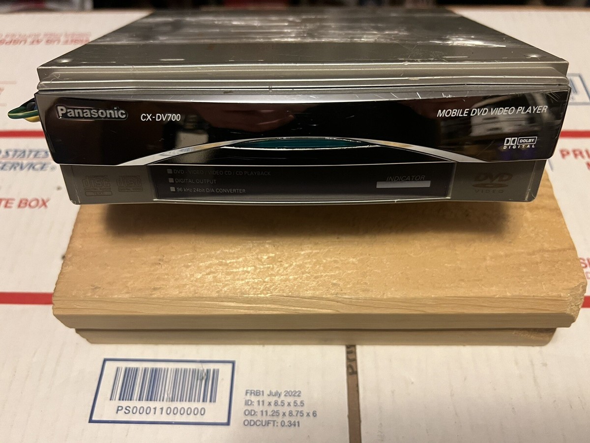 Old School Panasonic CX-DV700 Car/Truck DVD Player (Japan Made