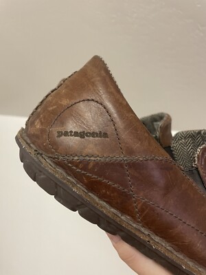 Patagonia Shoes Mens Size 14 Pau Walnut Moc Slip On Loafer  display picture 1