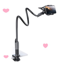Phone Holder Bed Gooseneck Mount -Lamicall Cell Phone Clamp Clip for Desk