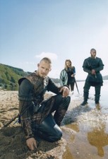 ALEXANDER LUDWIG signed Autogramm 20x30cm VIKINGS in Person autograph COA