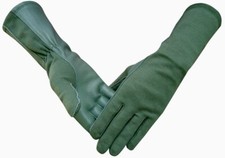 Nomex  Lambskin Leather Pilot Tactical Flight Flyer Gloves Fire Resistant WAR