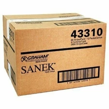 Graham Professional Sanek Neck Strips FULL CASE 2880 Strips (Pack of 4) - NEW