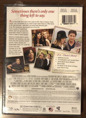 P.S. I Love You DVD 2007 Hilary Swank Gerard Butler Romantic Drama
