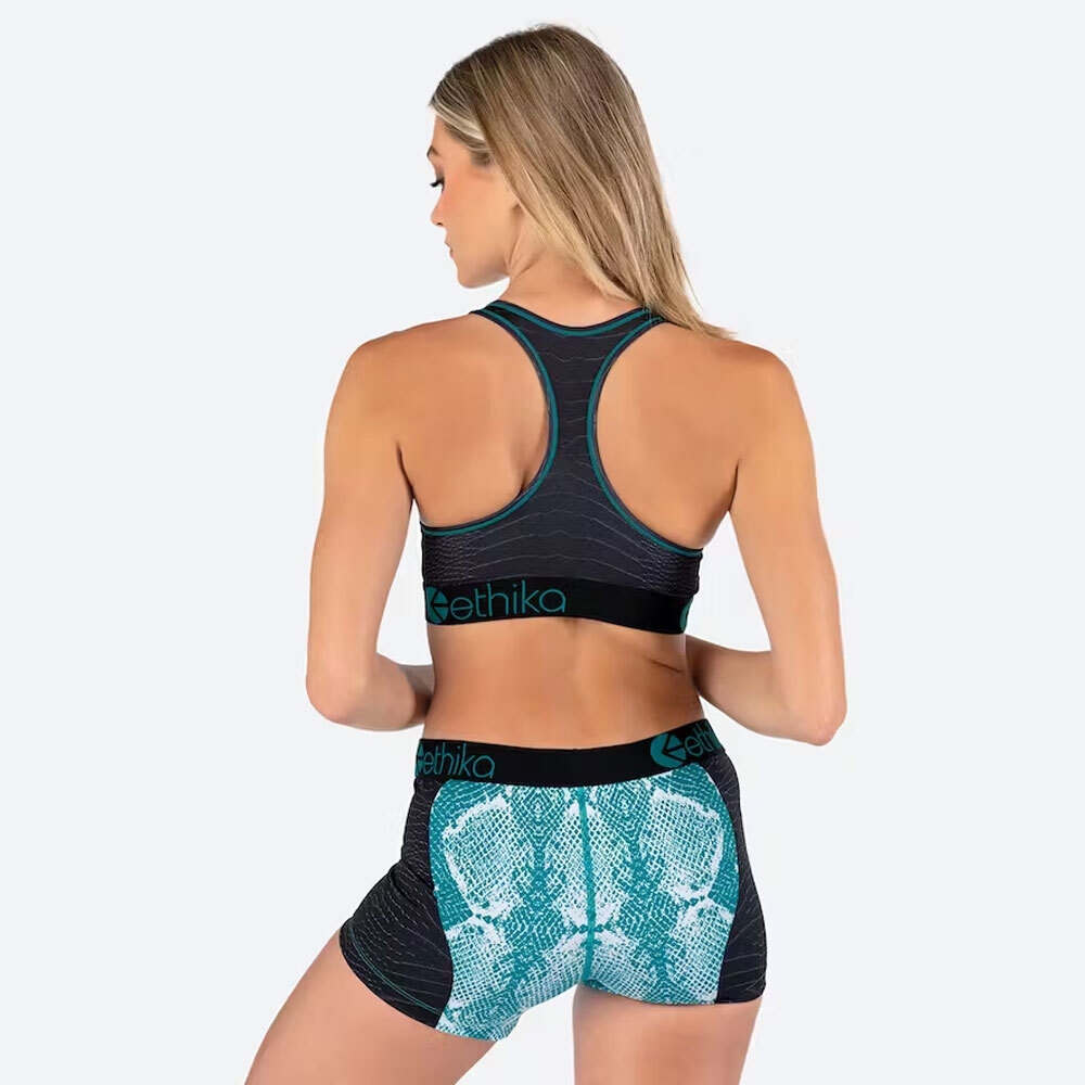 Bra Biker Shorts Ethika Ethika Underwear Womens Sub Zero