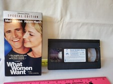 What Women Want (VHS, 2000, Special Edition), Color, 126 Min, Stereo- Pre-Owned