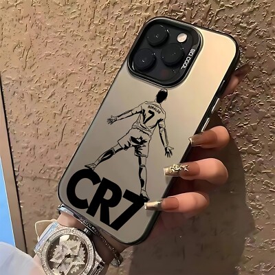 Football Phone Case For C- cR7 R- Ronaldos iPhone 16 15 14 13