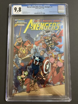 Marvel Collectible Classics: Avenger # 1 - Perez Cover - CGC 9.8 White Pages