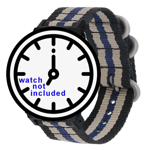 Nylon Watch Strap for DW5600 5025 5000 6900 GA-150 800 GD-110 G-8900 Watch Bands - Afbeelding 18 van 51