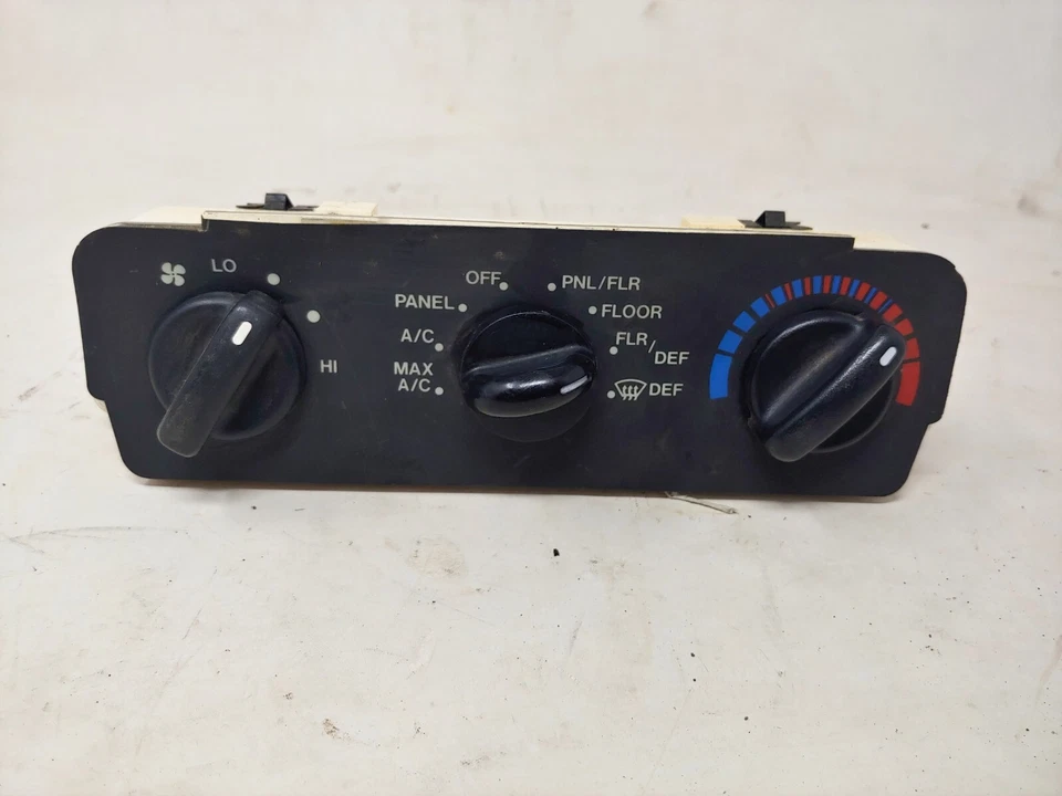 Interruptor de controle de temperatura ventilador aquecedor CA 1998-2000 Ford Contour fabricante de equipamento original - Imagem 2 de 4