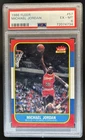 1986-87 Fleer Michael Jordan Rookie RC #57 Bulls PSA 6